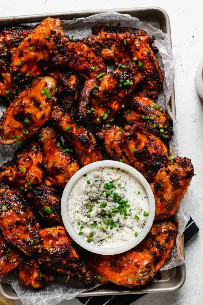 30-Mins Grilled Chicken Wings by Plays Well With Butter - Always a crowd favorite at any celebration.