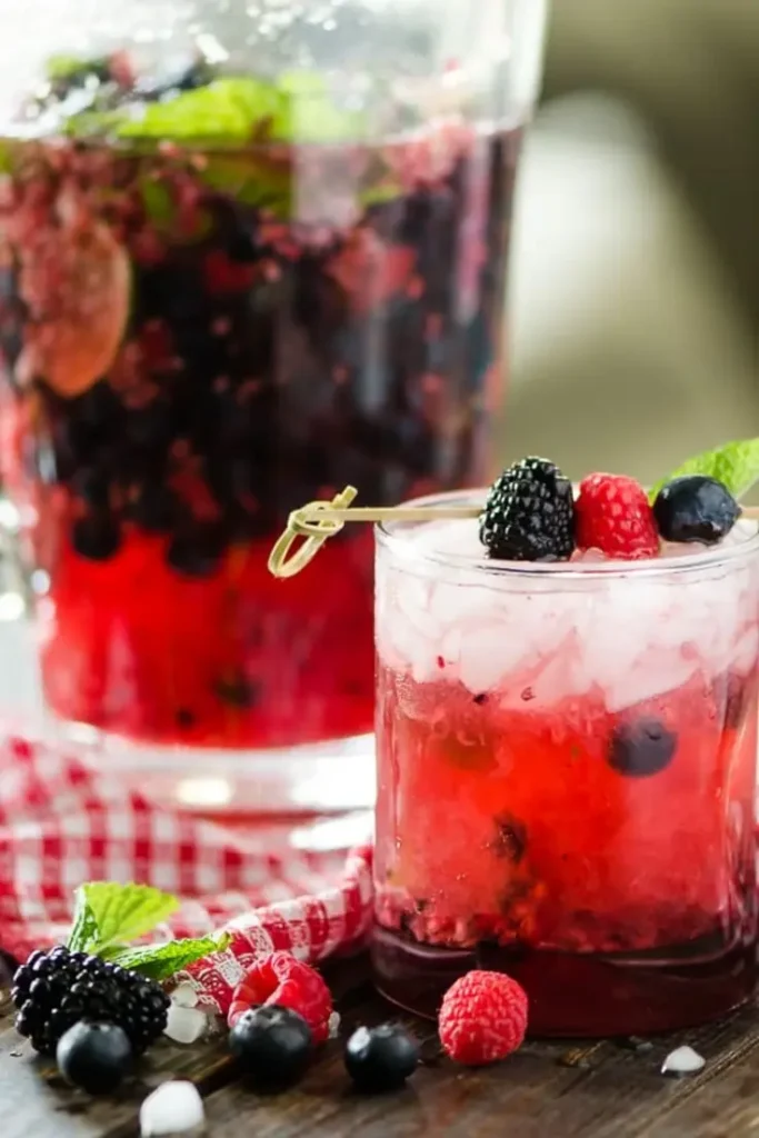 Summer Berry Mojito Pitcher by The Crumby Kitchen - Traditional mojito with a twist! 