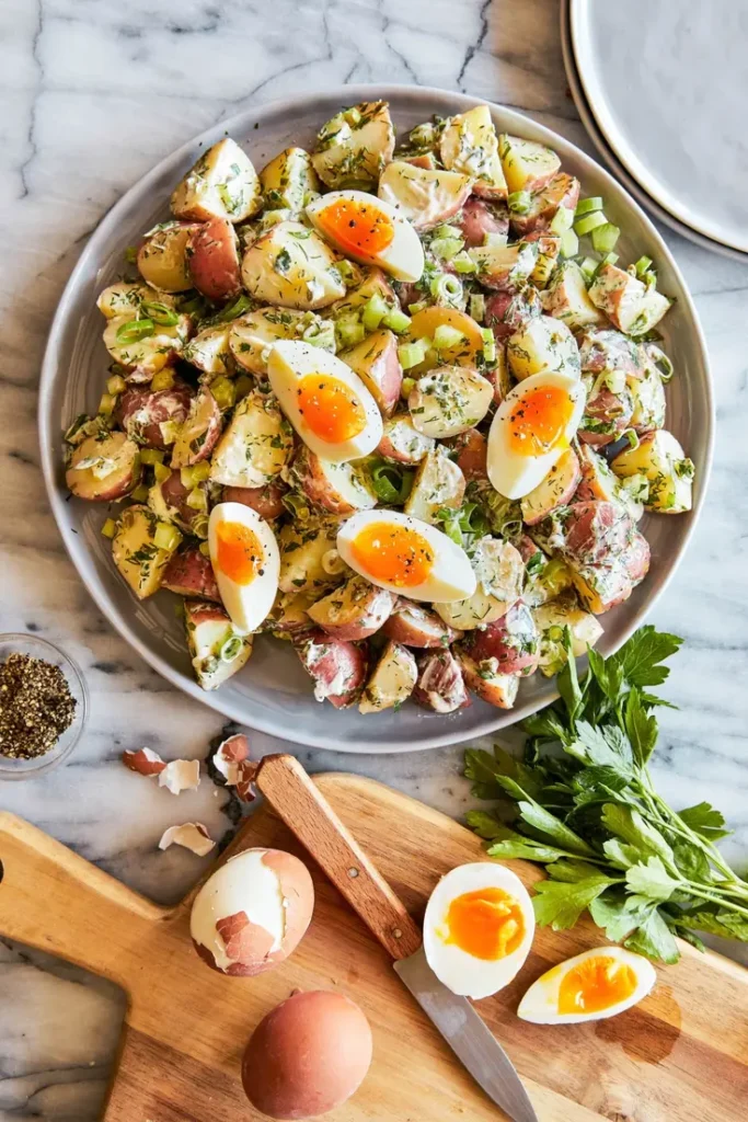 Best Potato Salad Ever Recipe by Damn Delicious - Ultra creamy and incredibly delicious side dish!
