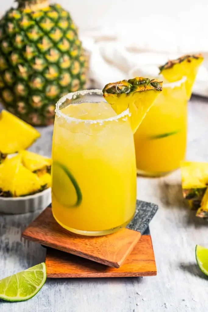 Pineapple Margarita Recipe by Diethood
