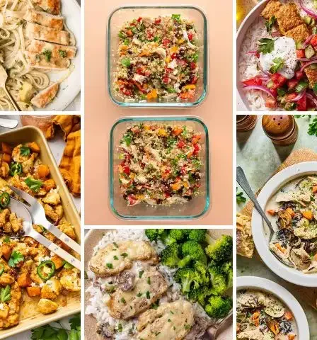 Featured Image - Low Calorie Chicken Recipes