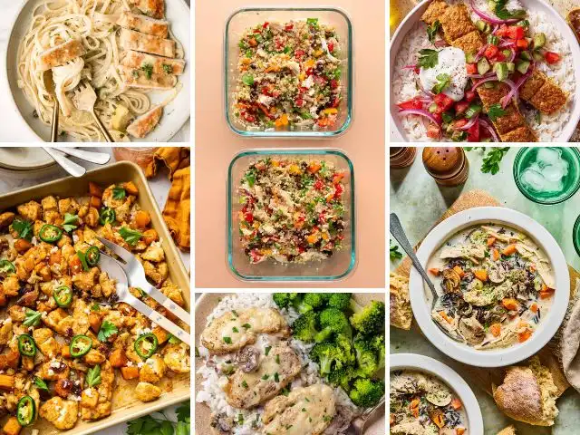 Featured Image - Low Calorie Chicken Recipes